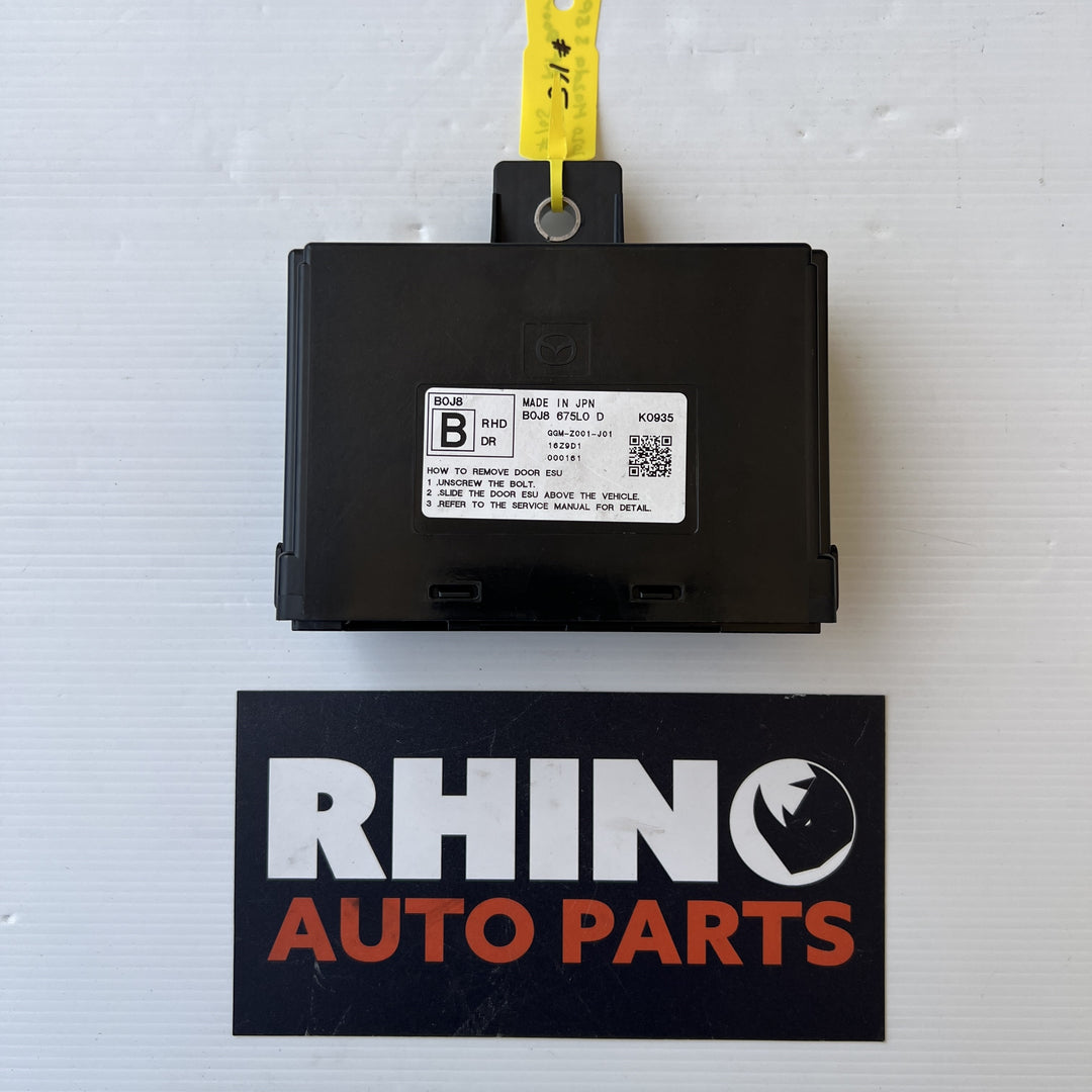 2019 -
  2024
  Mazda
  3
  G20 Evolve Vision
  Right Front Door Control Module
  B0J8675L0D