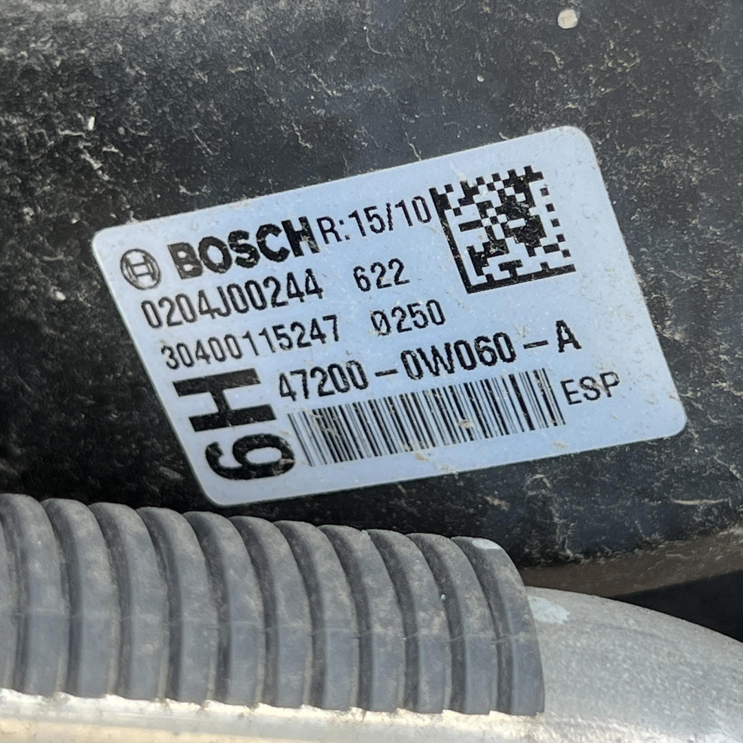 2017 Toyota C-HR X50 - Brake Booster PN: 0204J00244