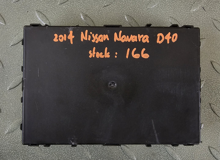 2014, Nissan, Navara, D40, ECU