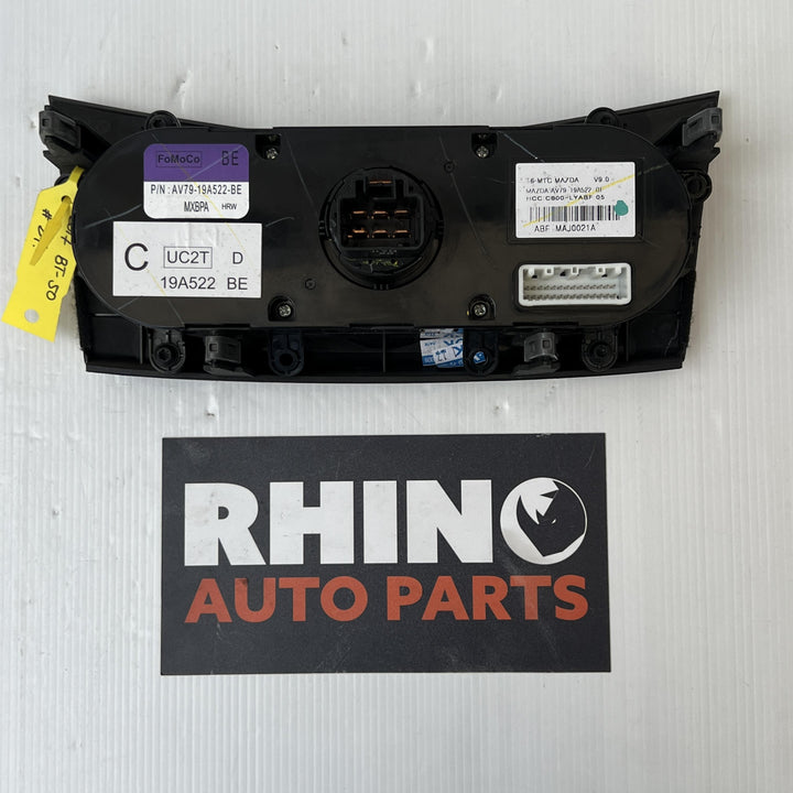 2011 -
  2020
  Mazda
  BT-50
  
  Heater/AC Controls
  AV7919A522BE