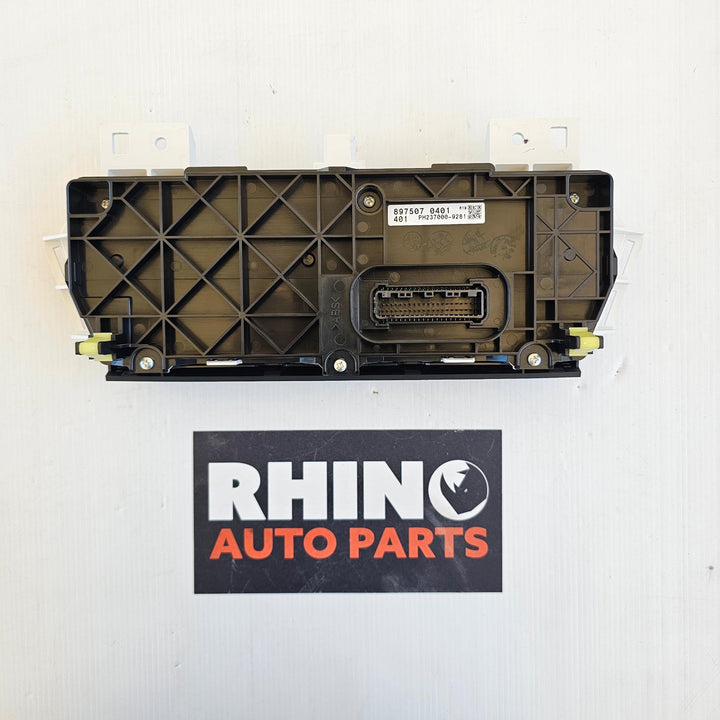 2022 Isuzu MU-X - Heater/AC Controls PN: 8975070401