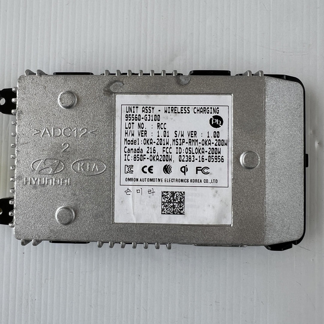 2017 -
  2025
  Hyundai
  i30
  Elite
  Wireless Charging Unit
  95560G3100