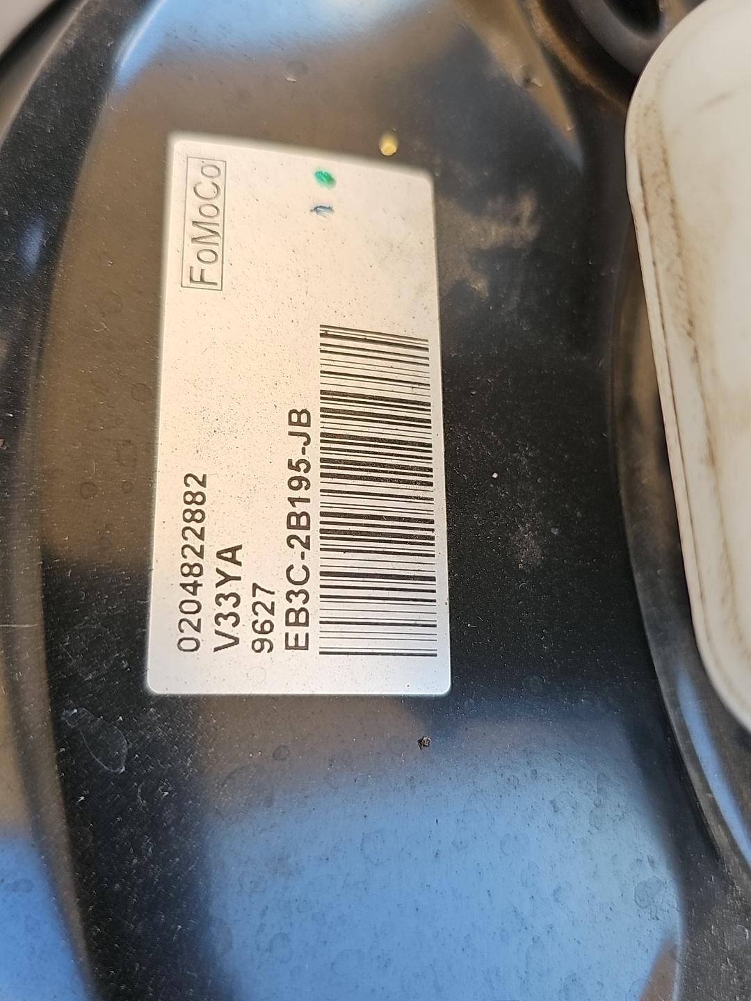 2019 Ford Ranger PX3 - Brake Booster PN: EB3C2B195JB