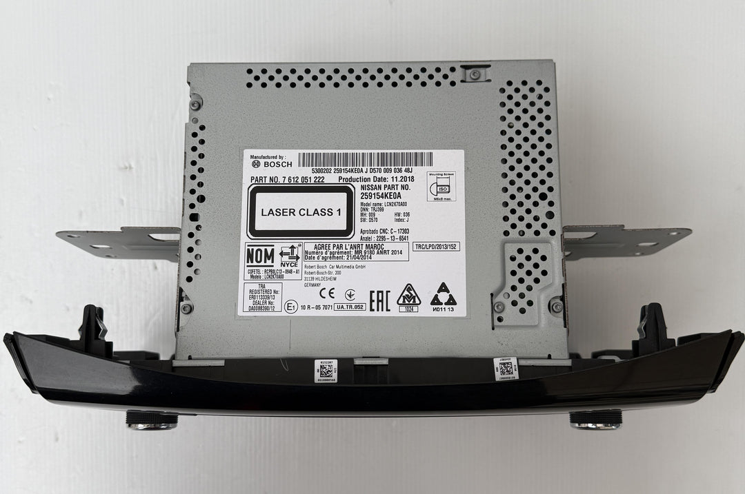 2015 -
  2021
  Nissan
  Navara
  ST
  Stereo Head Unit
  259154KE0A