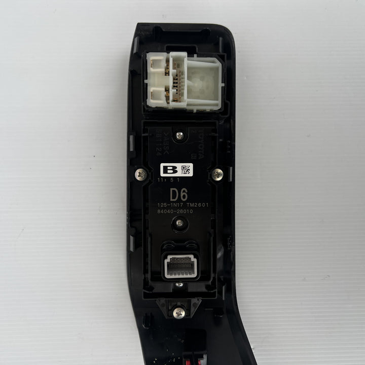 2021 Toyota Hiace VI H300 GDH300 - Master Power Window Switch PN: 8404026010