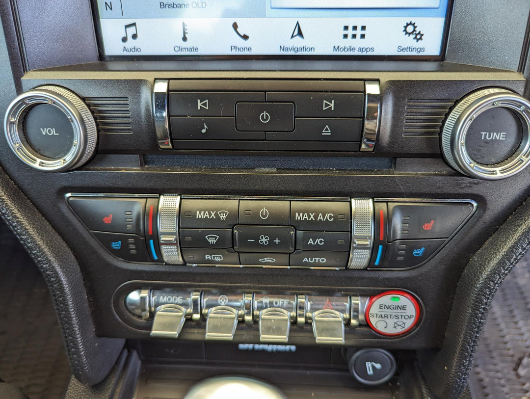 2016, Ford, Mustang, GT, Heater/AC Controls