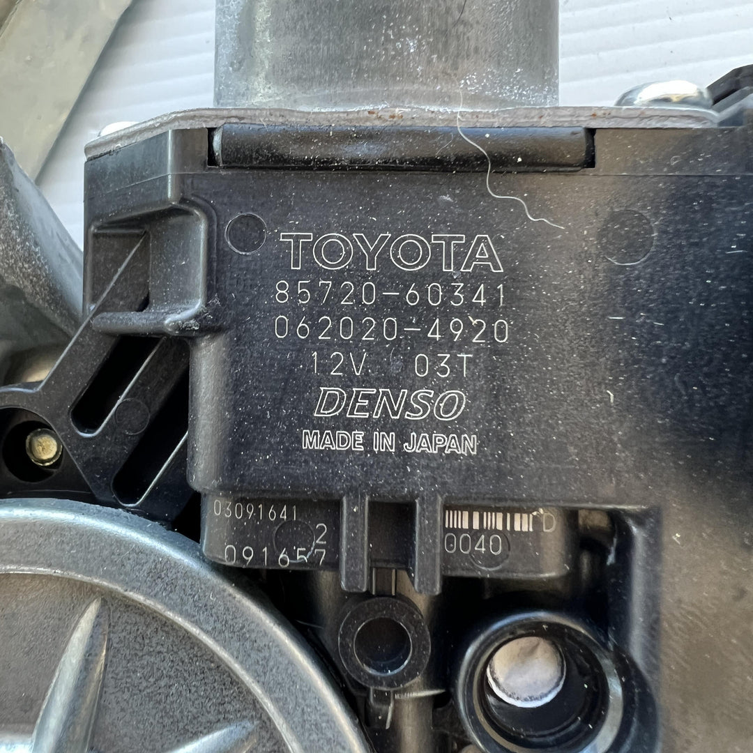 2020 Lexus GS350 GRL12R - Right Rear Window Regulator/Motor