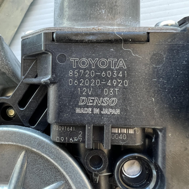 2020 Lexus GS350 GRL12R - Right Rear Window Regulator/Motor