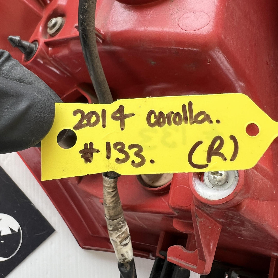 2012 -
  2015
  Toyota
  Corolla
  Ascent
  Right Taillight