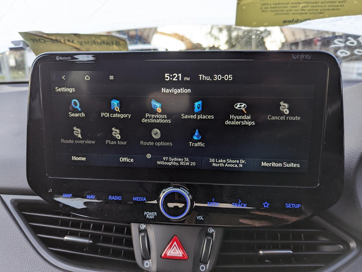 2022 Hyundai i30 PD - Stereo Head Unit