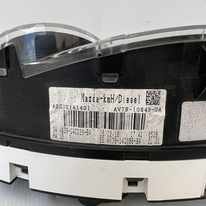 2011 -
  2020
  Mazda
  BT-50
  
  Instrument Cluster
  AV7910849GA