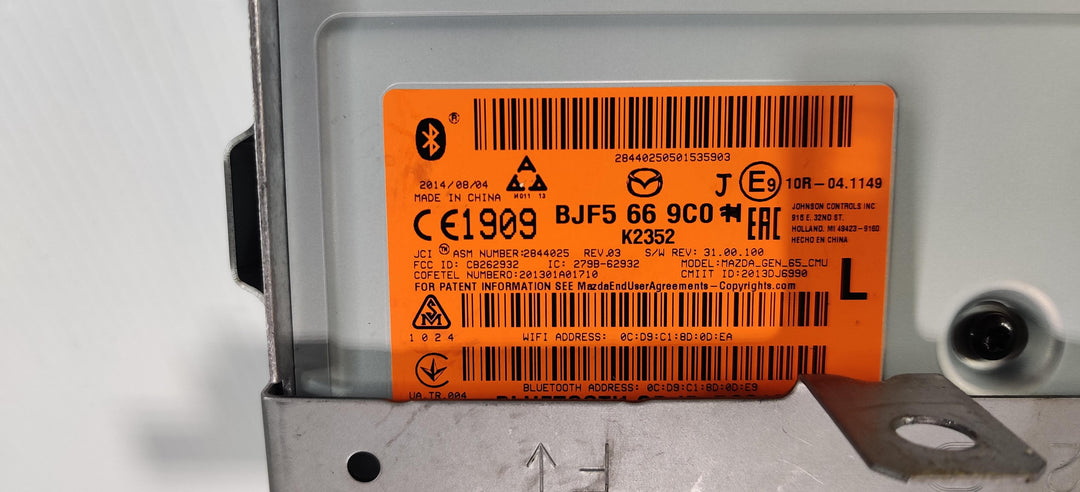 2013 -
  2016
  
  3
  Maxx
  Dash Display Unit
  BJF5669C0