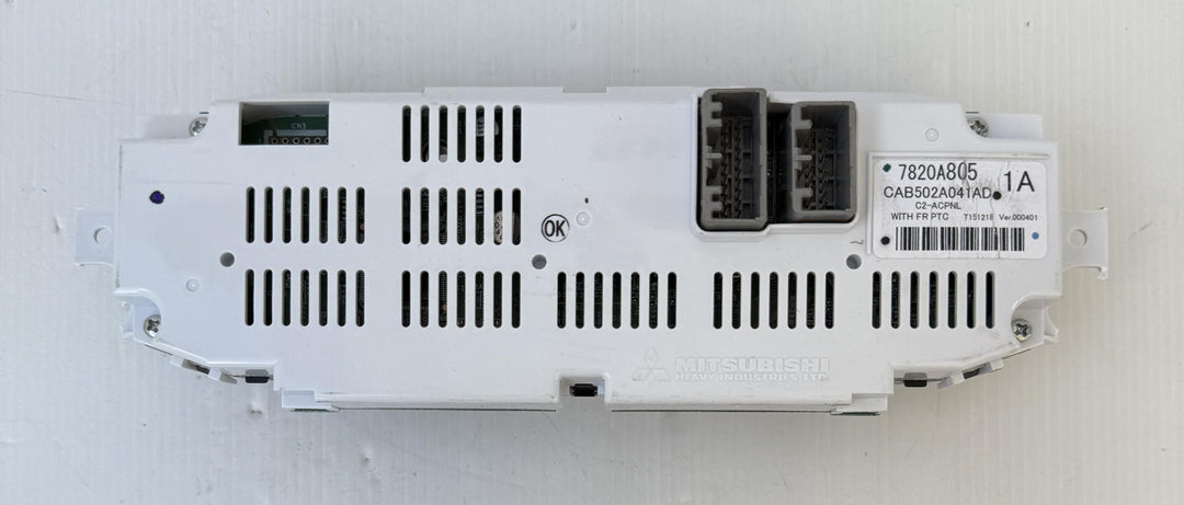 -
  
  Mitsubishi
  Lancer
  
  Heater/AC Controls
  7820A805