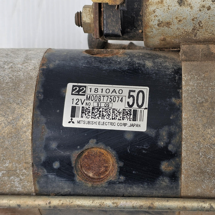 2006 -
  2021
  Mitsubishi
  Pajero
  GLX
  Starter Motor
  M008T75074