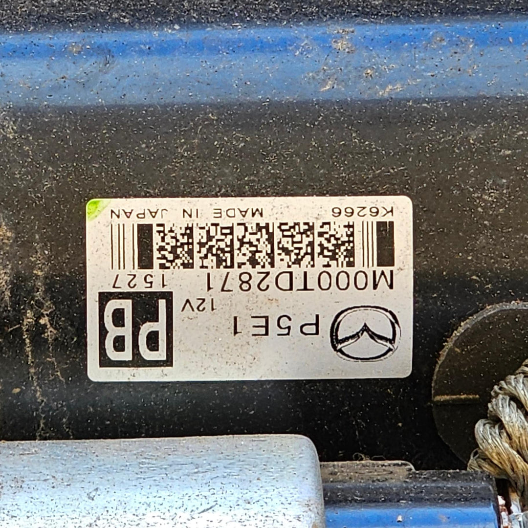 2021 Mazda CX-3 - Starter Motor PN: M000TD2871