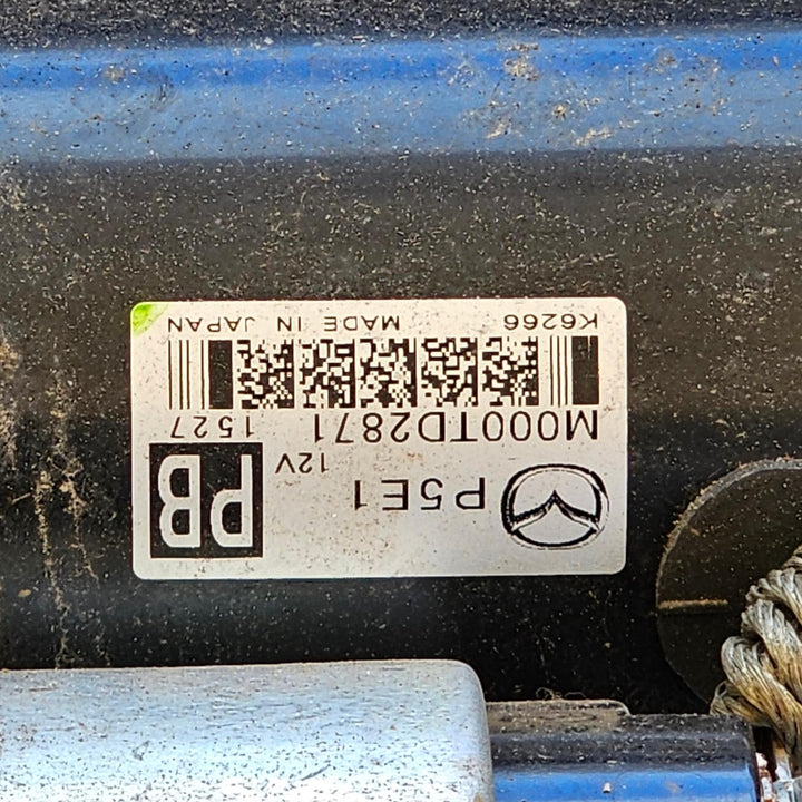 2021 Mazda CX-3 - Starter Motor PN: M000TD2871