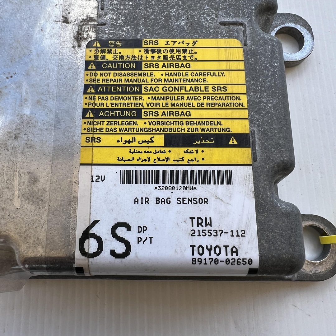 2007 -
  2013
  Toyota
  Corolla
  
  Airbag Module
  8917002650
