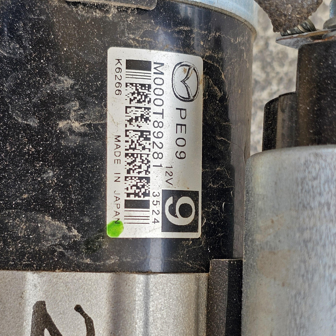 2023 Mazda 3 - Starter Motor PN: M000T89281