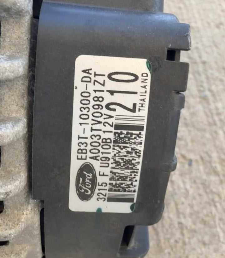 2015-2022 Ford Ranger PXII - Alternator PN: EB3T10300DA