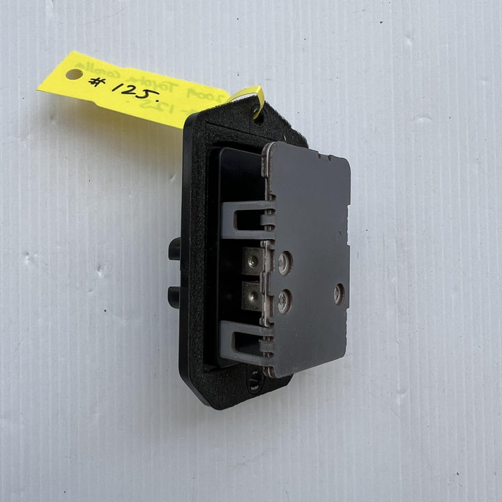 2007 -
  2012
  Toyota
  Corolla
  
  Heater Fan Resistor