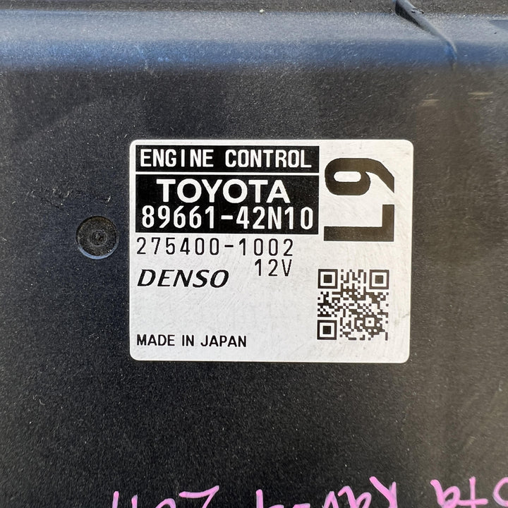 2011 Toyota RAV4 ACA38R - ECU PN: 8966142N10