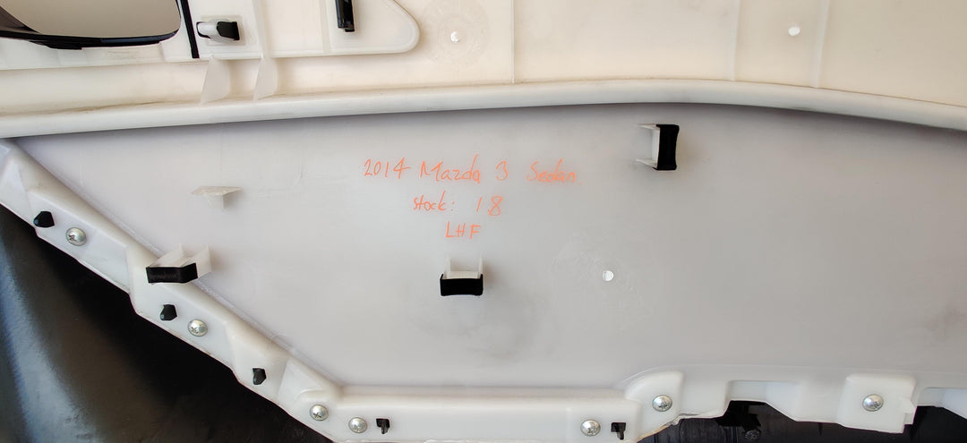 2015 -
  2015
  Mazda
  Mazda3
  Maxx
  Left Front Door Trim
  B45A68450D02