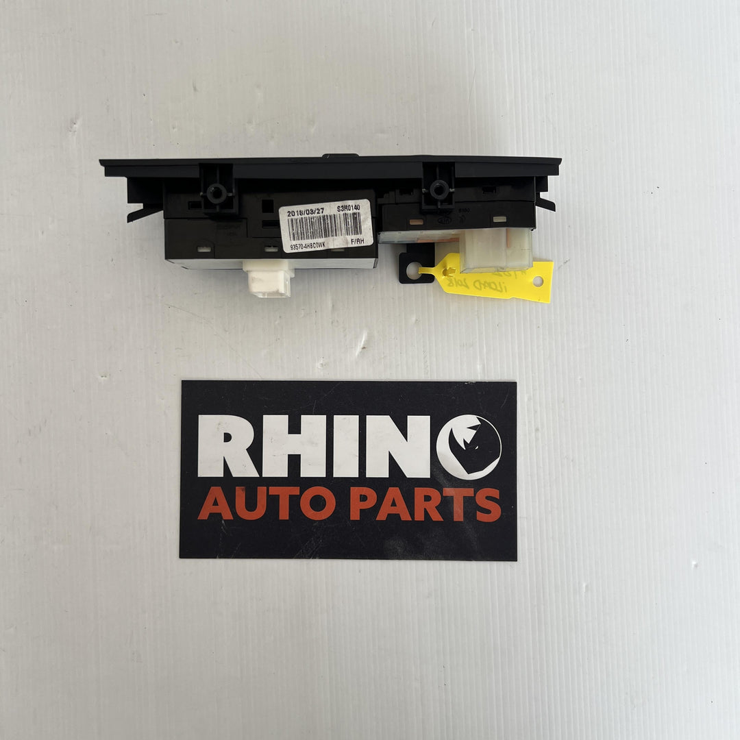 2018 Hyundai iLoad TQ - Master Power Window Switch PN: 935704HBC0WK
