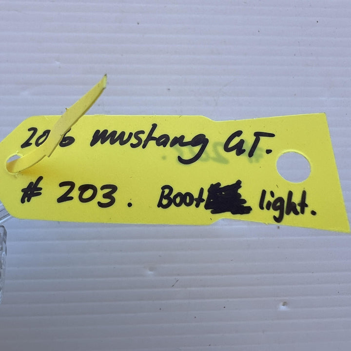 2016 Ford Mustang GT - Number Plate Lamp