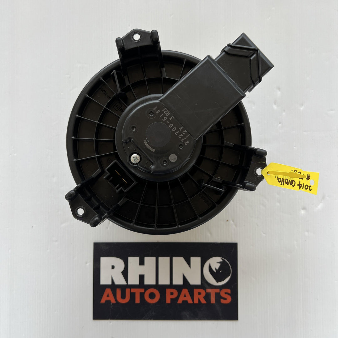 2012 -
  2018
  Toyota
  Corolla
  Ascent
  Blower Motor
  2727005141