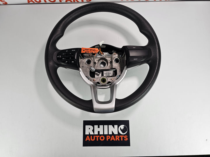 2017, Kia, Rio, S, YB, Steering Wheel