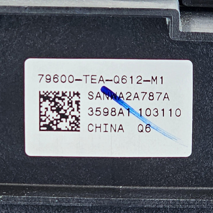 2016 -
  2021
  Honda
  Civic
  VTiLX
  Heater/AC Controls
  79600TEAQ612M1