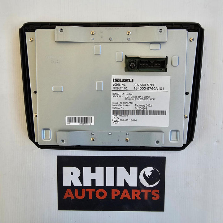 2022 Isuzu MU-X - Dash Display Unit PN: 8975405780