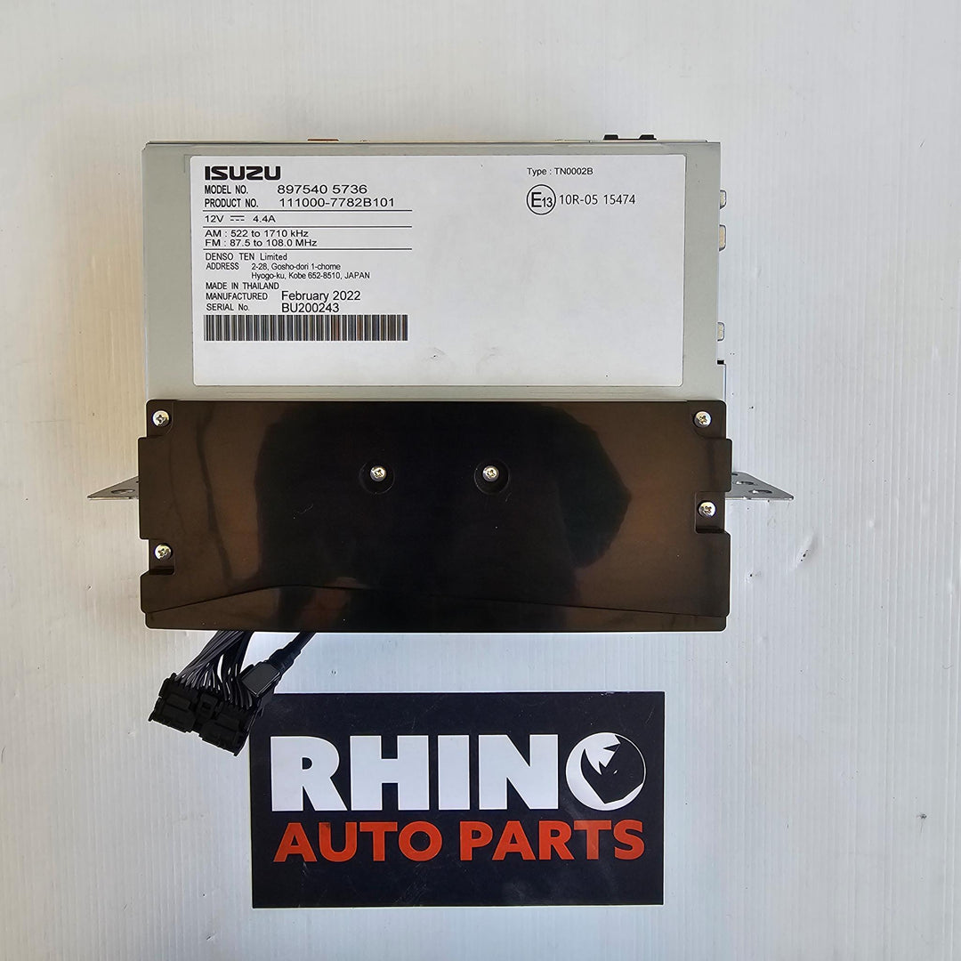 2022 Isuzu MU-X - Stereo Head Unit PN: 8975405736