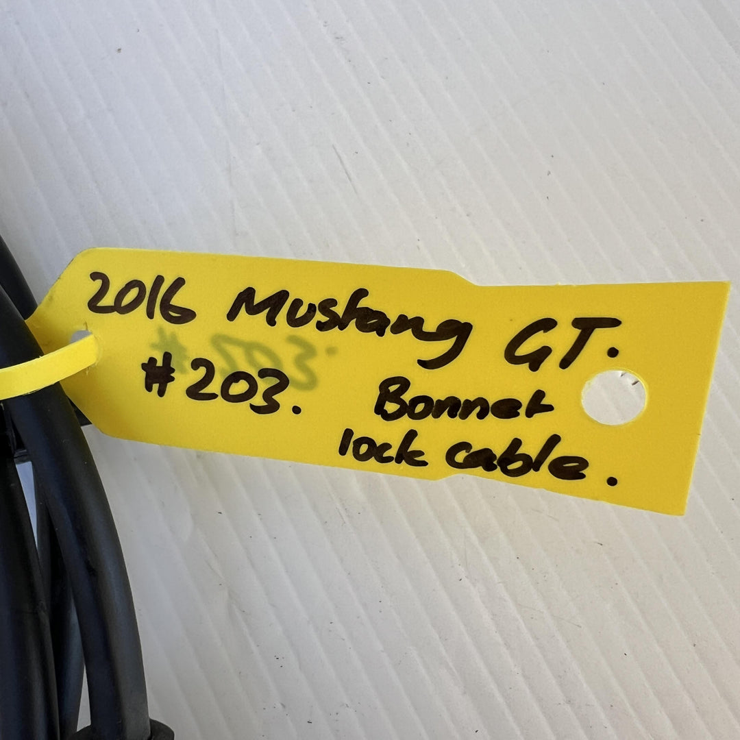 2016 Ford Mustang GT - Bonnet Cable