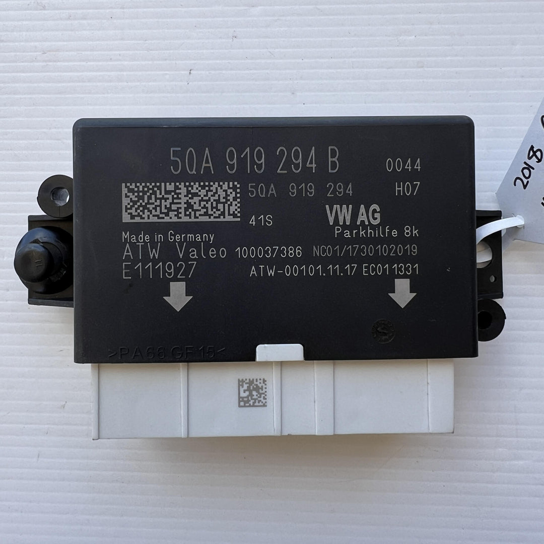 2018 Volkswagen Golf - Parking Assistant Module PN: 5QA919294B