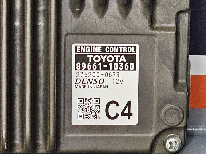 2017 Toyota C-HR X50 Koba 1.2 Petrol Automatic CVT - ECU 8966110360