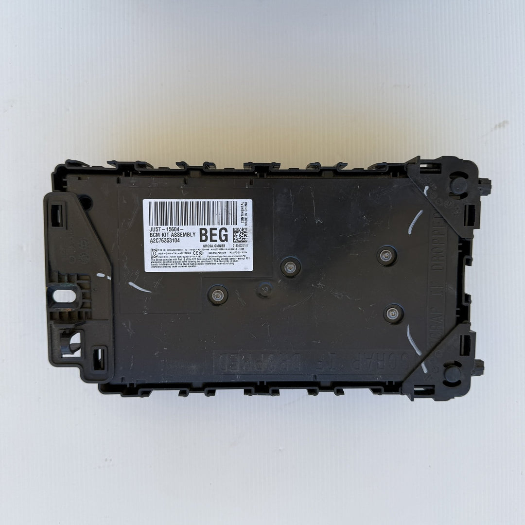 Jun 2018 to Apr 2022 - Ford Ranger PX Series 3 Diesel 2.0/2.2/3.2L - Body Control Module - Integrated Fuse Panel (Under Dash) - PN: JU5T15604BEG