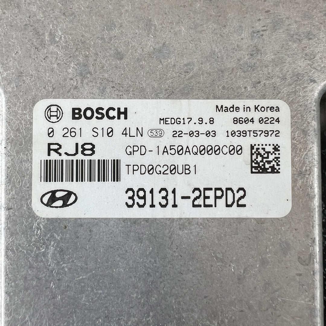 Mar 2017 to Oct 2023 - Hyundai i30 PD Petrol 2.0L - Engine ECU