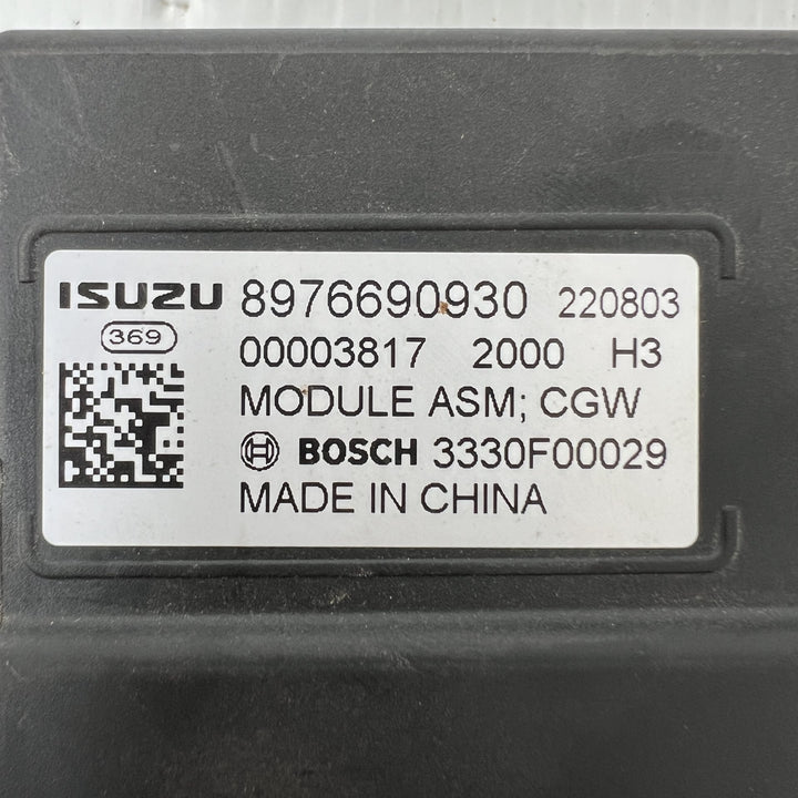 2020-2025 Mazda BT-50 TF Central Gateway Module 8976690930