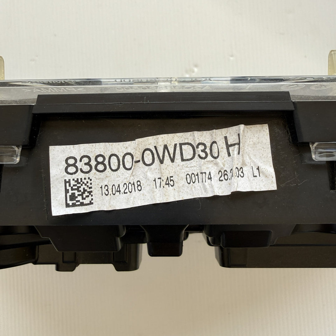 Dec 2016 to Sep 2023 - Toyota C-HR Automatic - Instrument Cluster - Gen 1