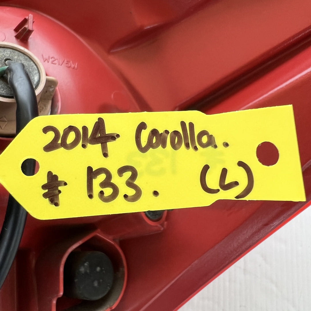 2012-2015 Toyota Corolla Ascent Left Taillight
