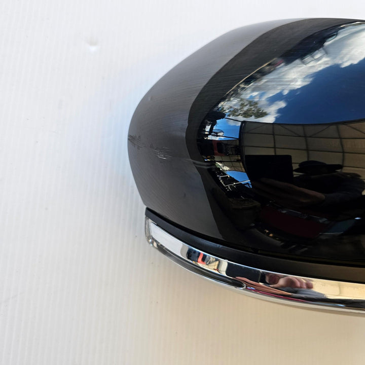 Dec 2016 to Sep 2019 - Toyota C-HR - Right Door Mirror - Power Fold, Non-Puddle Lamp Type, Gloss Black, Gen 1
