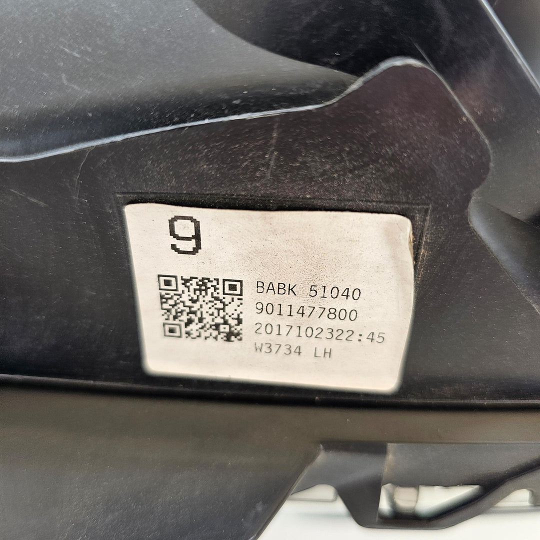 2018 Mazda Mazda3 BN - Left Headlight PN: BABK51040
