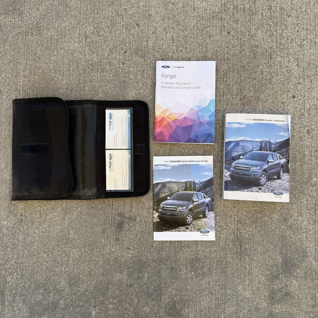 Jun 2011 to Apr 2022 - Ford Ranger PX - Owners Handbook