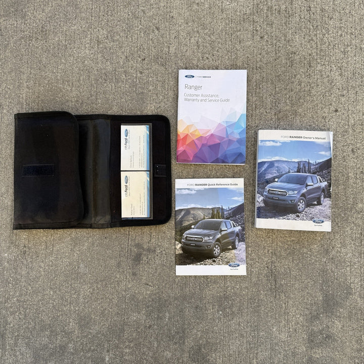 Jun 2011 to Apr 2022 - Ford Ranger PX - Owners Handbook