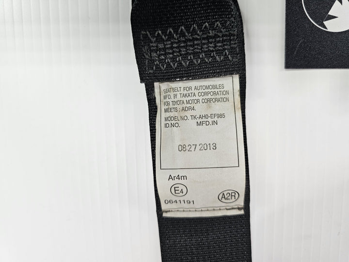 2013 Toyota Corolla ZRE1*     - Left Rear Seat Belt