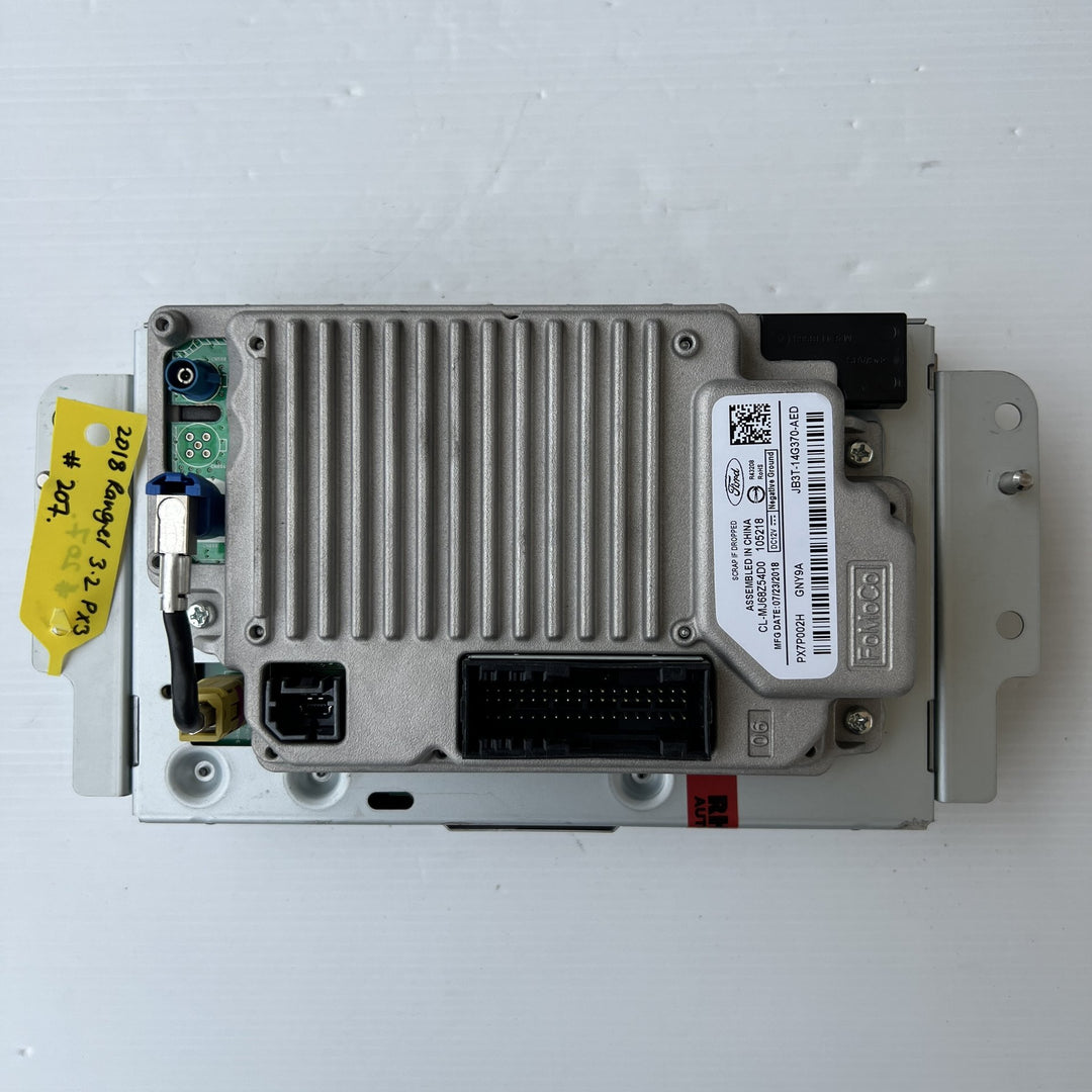 2018-2022 Ford Ranger Wildtrak Display Screen Module JB3T14G370AED