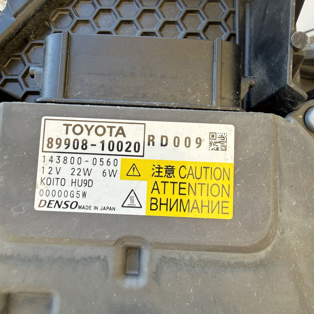 Dec 2016 to Sep 2019 - Toyota C-HR - Right Headlight - Gen 1, Led Type