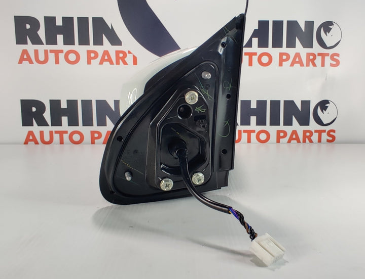 Jul 2020 to Sep 2024- Mazda BT-50 TF- Right Door Mirror- Manual Fold, Non-Heated Type, Colour Coded
