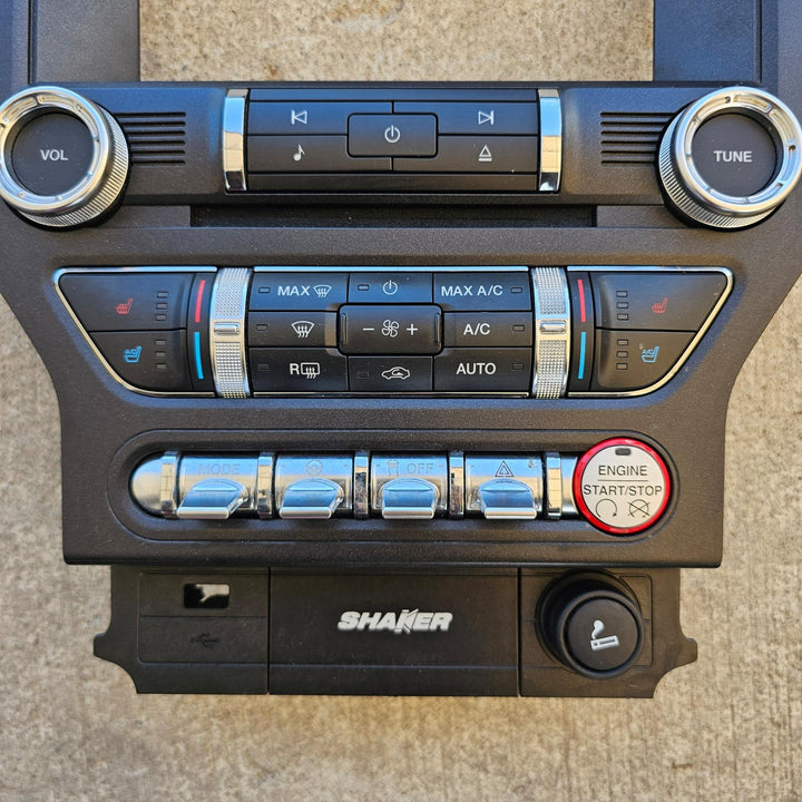 2017 Ford Mustang FM 1FA6P8CF3H5324410 - Heater/AC Controls